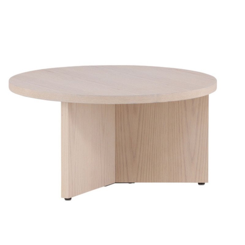 Table basse ronde en bois 85cm IKY