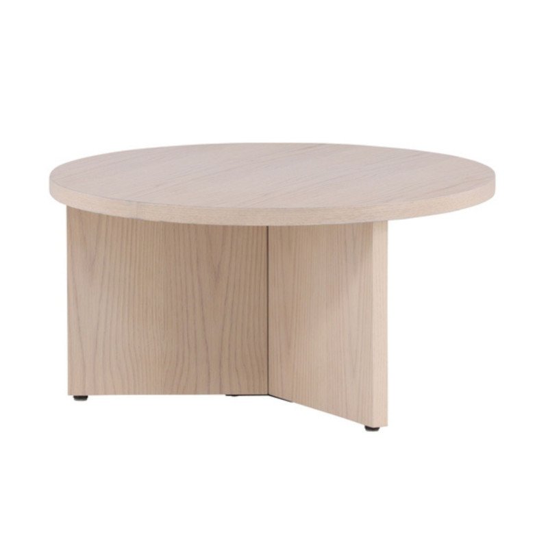 Table basse ronde en bois 85cm IKY