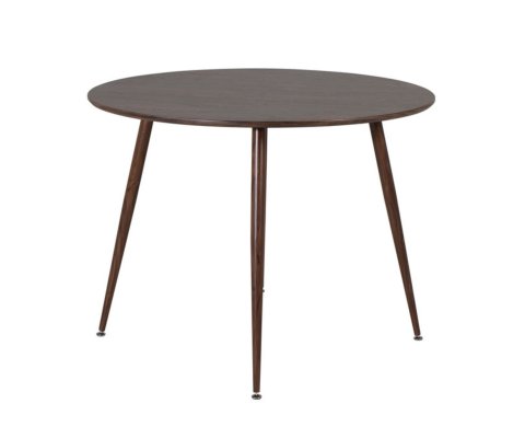 Table à manger ronde en bois et métal 100cm PALTA