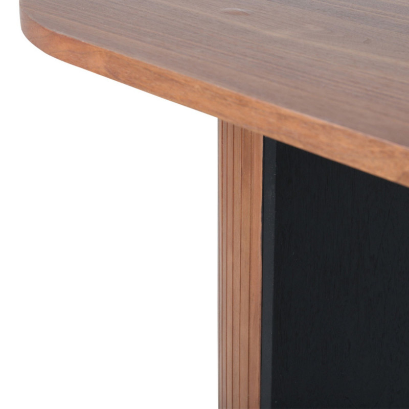Table à manger rectangulaire design en bois 200cm BRITNEY