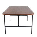 Table à manger minimaliste en bois et métal 200cm MISKA
