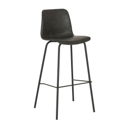 Tabouret de bar simili cuir BILBAO - COD Furnitures