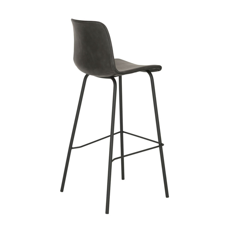 Tabouret de bar simili cuir BILBAO - COD Furnitures