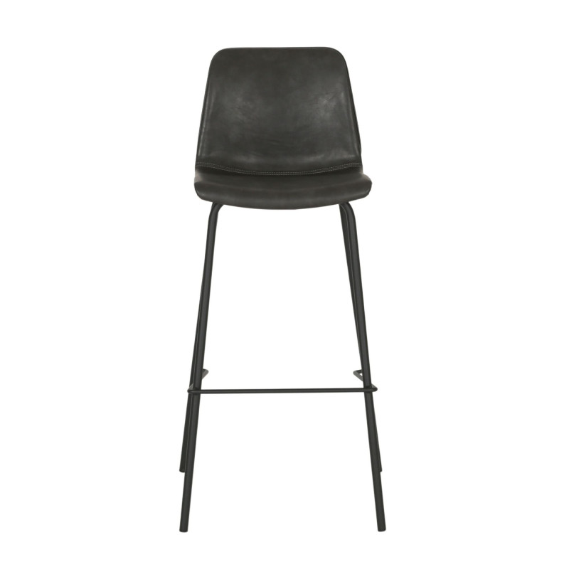 Tabouret de bar simili cuir BILBAO - COD Furnitures