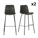 Lot 2 tabourets design BILBAO