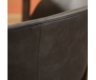 Chaise design simili cuir SHELBY
