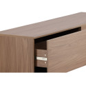 Meuble TV surélevé en bois avec tiroirs 160cm INAMA