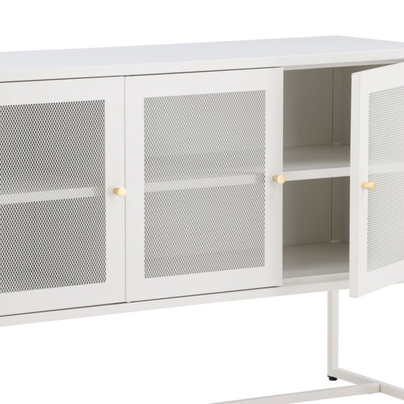 Buffet bas industriel en acier 120cm CABANA