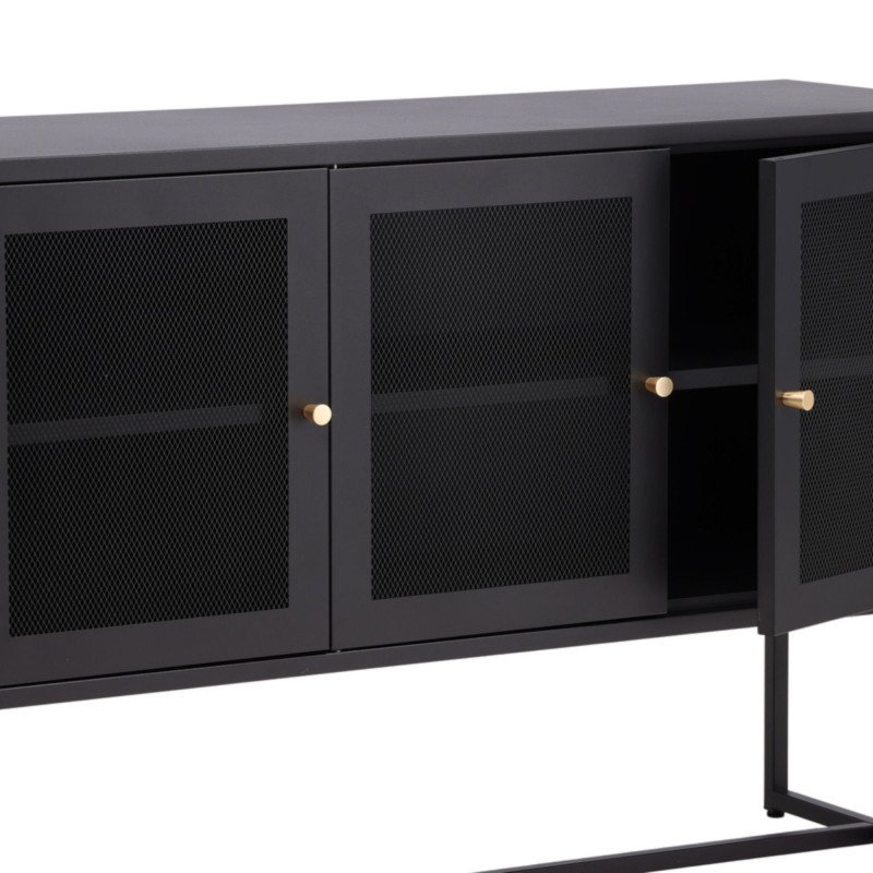 Buffet bas industriel en acier 120cm CABANA