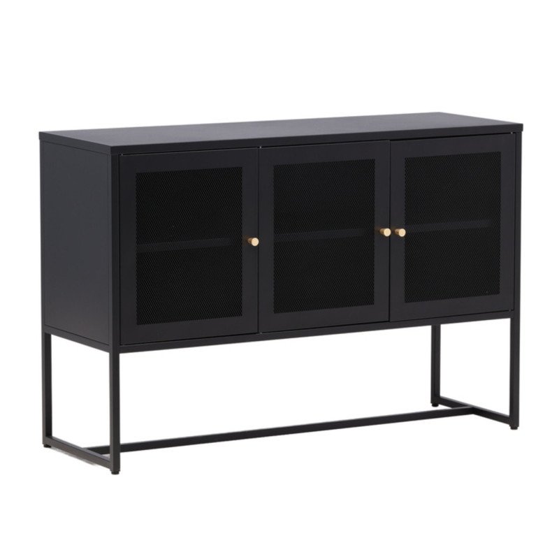 Buffet bas industriel en acier 120cm CABANA