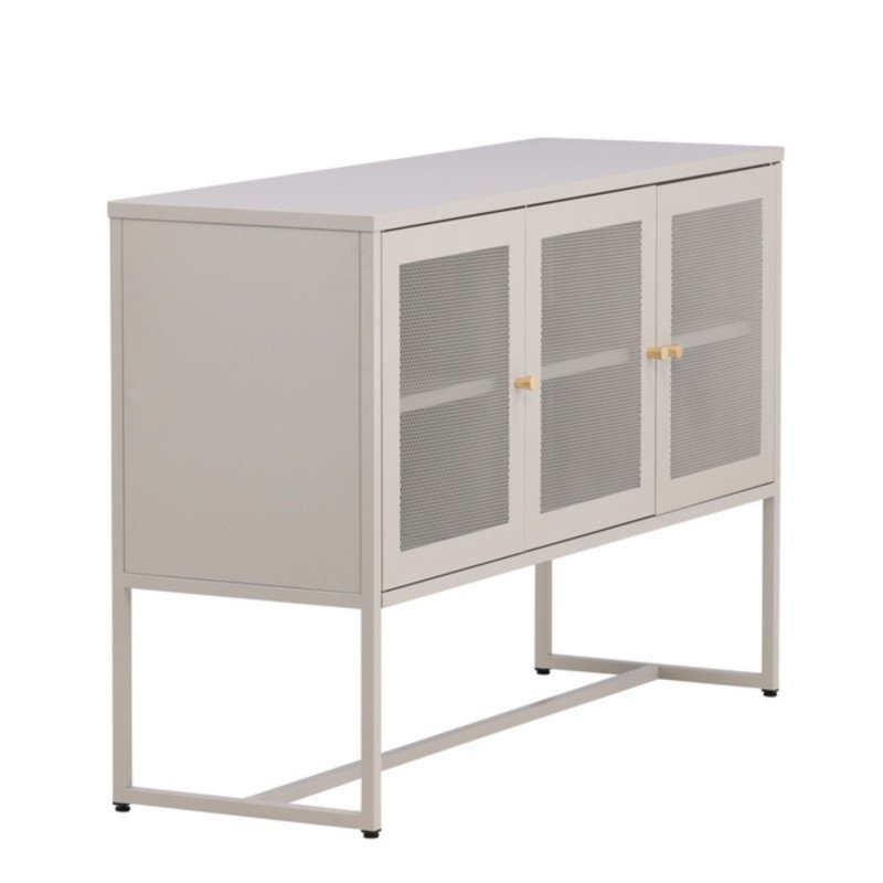 Buffet bas industriel en acier 120cm CABANA