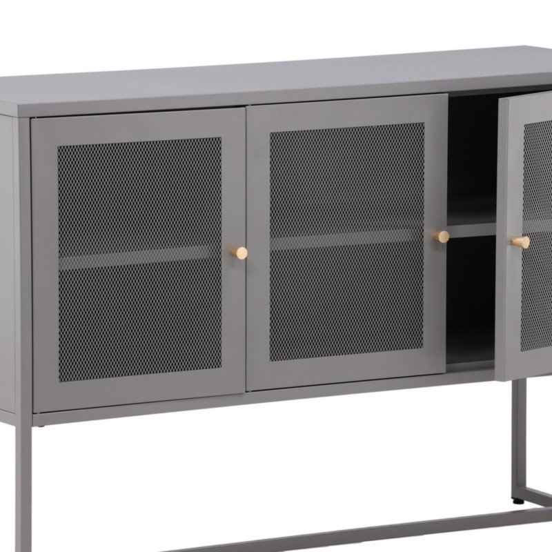 Buffet bas industriel en acier 120cm CABANA