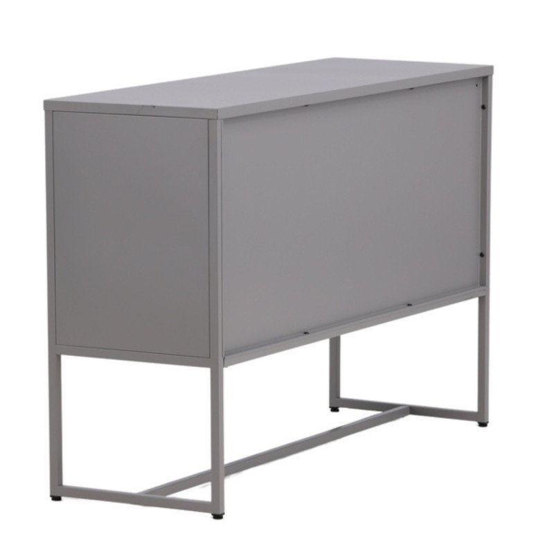 Buffet bas industriel en acier 120cm CABANA