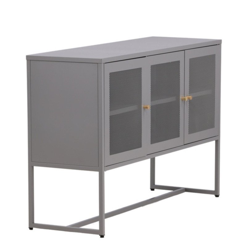 Buffet bas industriel en acier 120cm CABANA