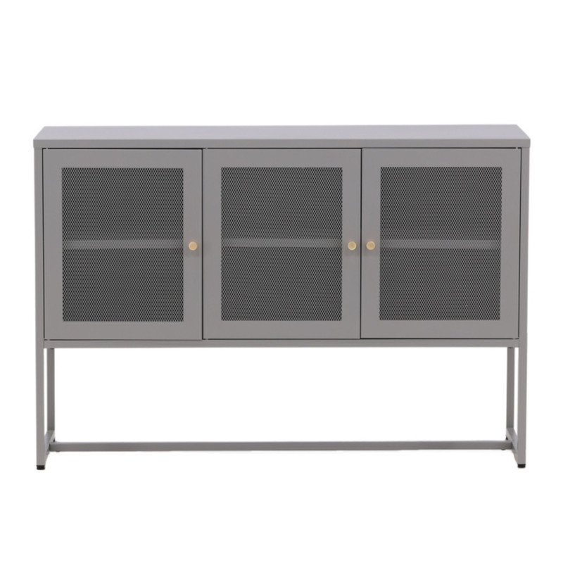 Buffet bas industriel en acier 120cm CABANA