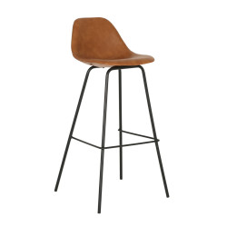 Tabouret de bar design simili cuir SPRINKLER - COD Furnitures