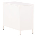 Buffet bas style industriel en métal 4 portes PARME