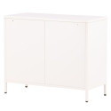 Buffet bas style industriel en métal 4 portes PARME