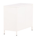 Buffet bas style industriel en métal 4 portes PARME