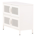 Buffet bas style industriel en métal 4 portes PARME