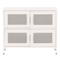 Buffet bas style industriel en métal 4 portes PARME