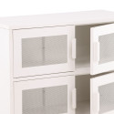 Buffet bas style industriel en métal 4 portes PARME