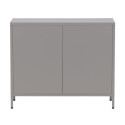 Buffet bas style industriel en métal 4 portes PARME