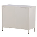 Buffet bas style industriel en métal 4 portes PARME
