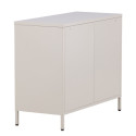 Buffet bas style industriel en métal 4 portes PARME