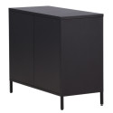 Buffet bas style industriel en métal 4 portes PARME