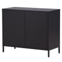 Buffet bas style industriel en métal 4 portes PARME