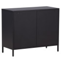 Buffet bas style industriel en métal 4 portes PARME
