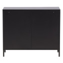 Buffet bas style industriel en métal 4 portes PARME