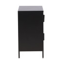 Buffet bas style industriel en métal 4 portes PARME