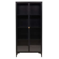 Armoire avec portes vitrées en métal 190cm DIDI