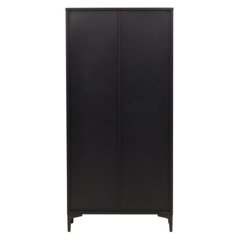 Armoire avec portes vitrées en métal 190cm DIDI