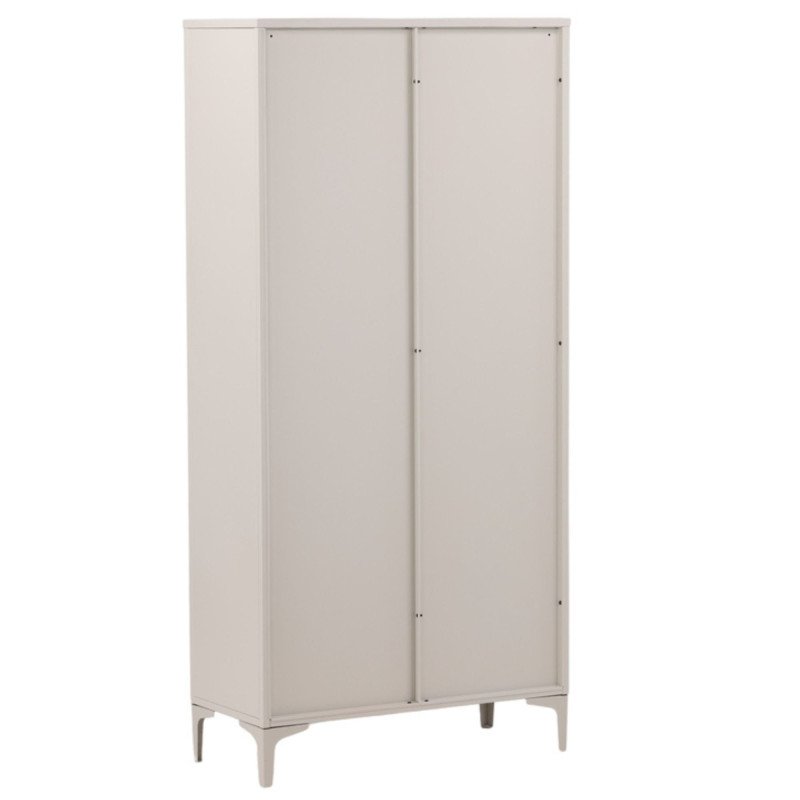 Armoire avec portes vitrées en métal 190cm DIDI