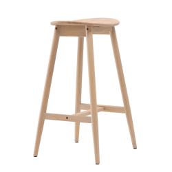 Tabouret de bar moderne en bois ORTO