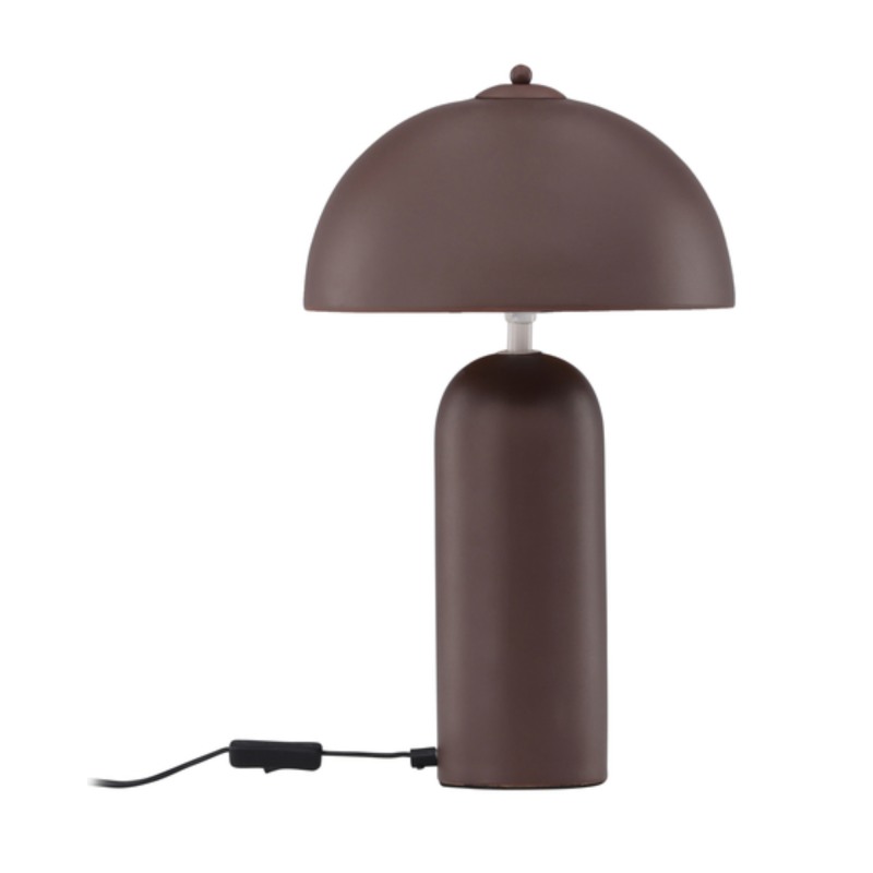 Lampe tendance marron en pierre PALINE