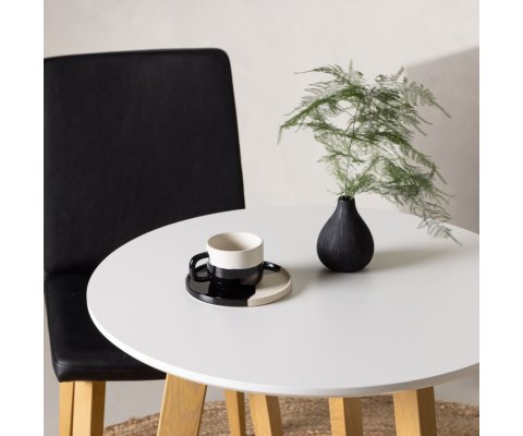 Table à manger design scandinave 65cm NORA