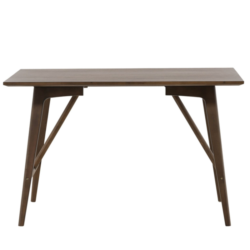 Table à manger rectangulaire en bois 120cm MACIA