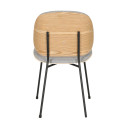 Lot de 2 chaises scandinave-KARMA