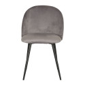 Lot de 2 Chaises velours- JUNIA