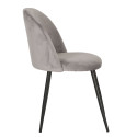 Lot de 2 Chaises velours- JUNIA