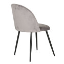 Lot de 2 Chaises velours- JUNIA