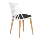 Lot 2 chaises design DAUPHINE