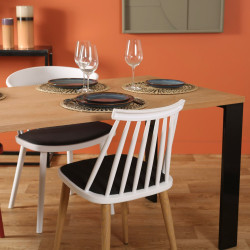 Lot 2 chaises design DAUPHINE