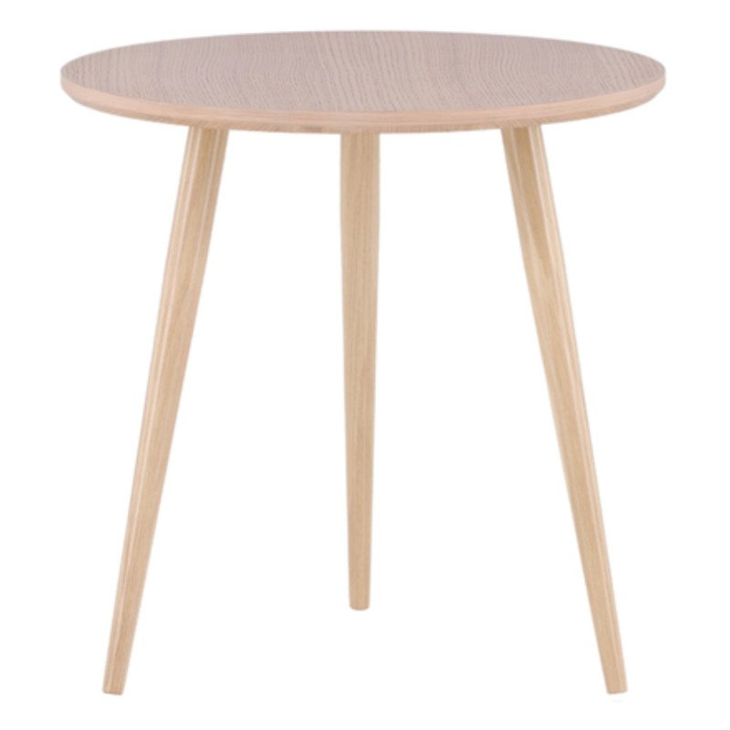 Table basse scandinave en bois et métal KELLY