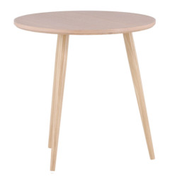 Table basse scandinave en bois et métal KELLY