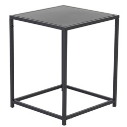 Table d'appoint moderne en métal 37cm SIMONA